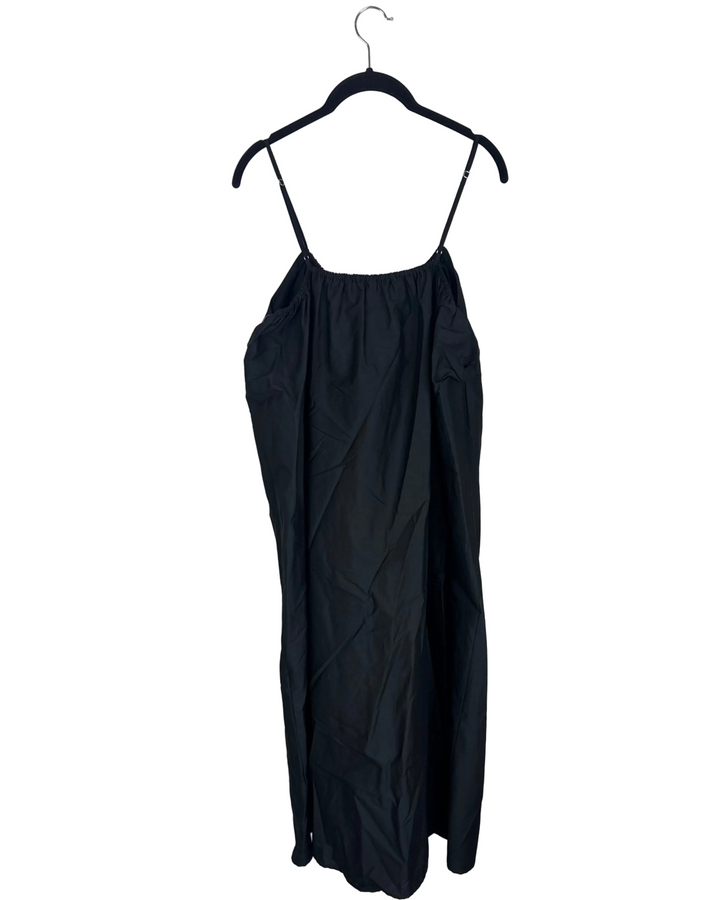 Black Tassel Tie Dress - Size 10/12