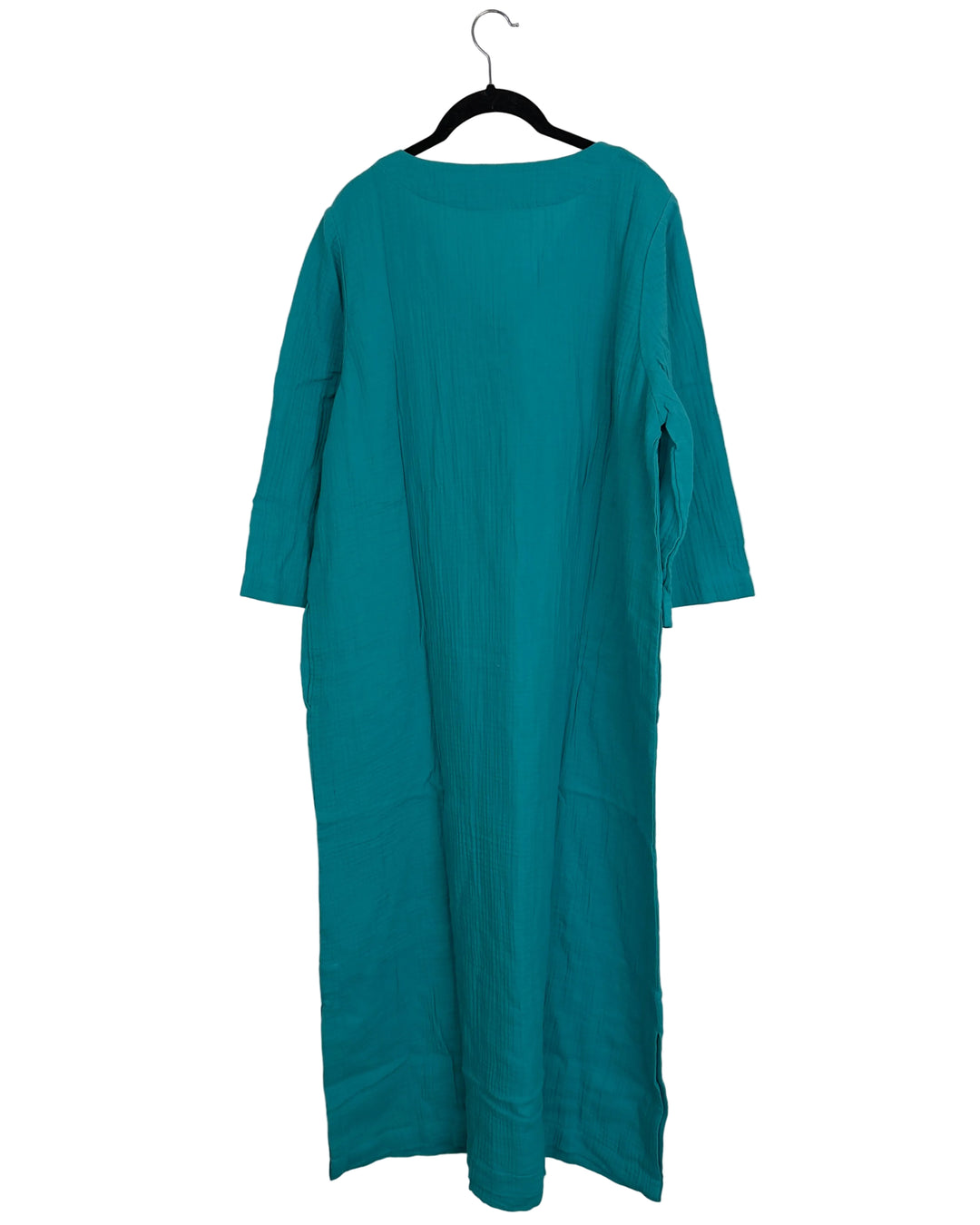 Turquoise Textured Dress - Size 14/16