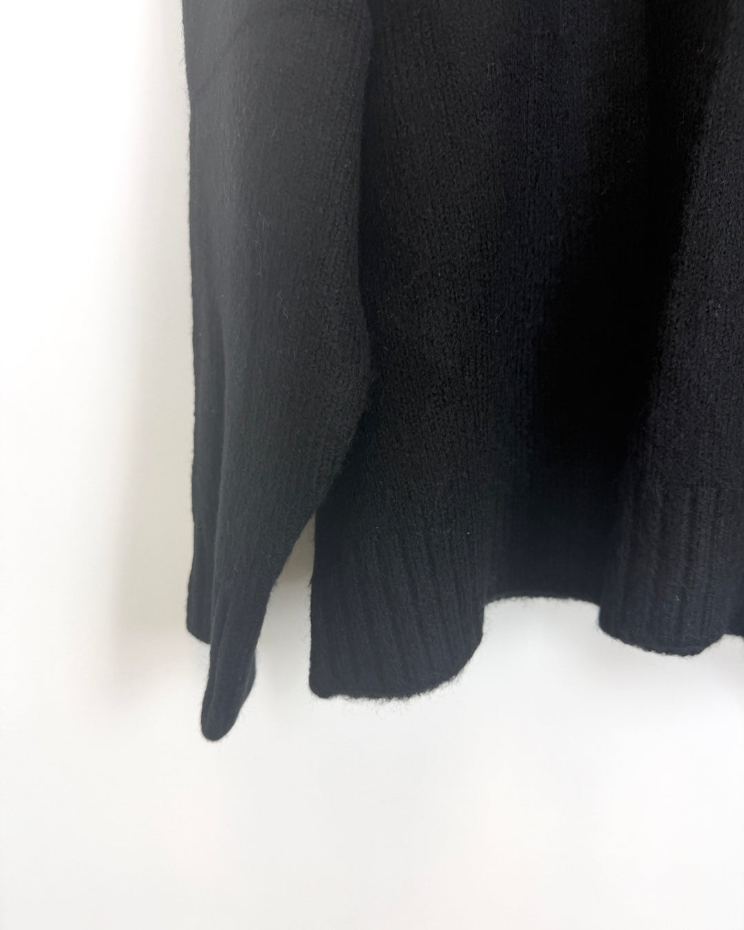 Black Stretchy Sweater - Size 8/10