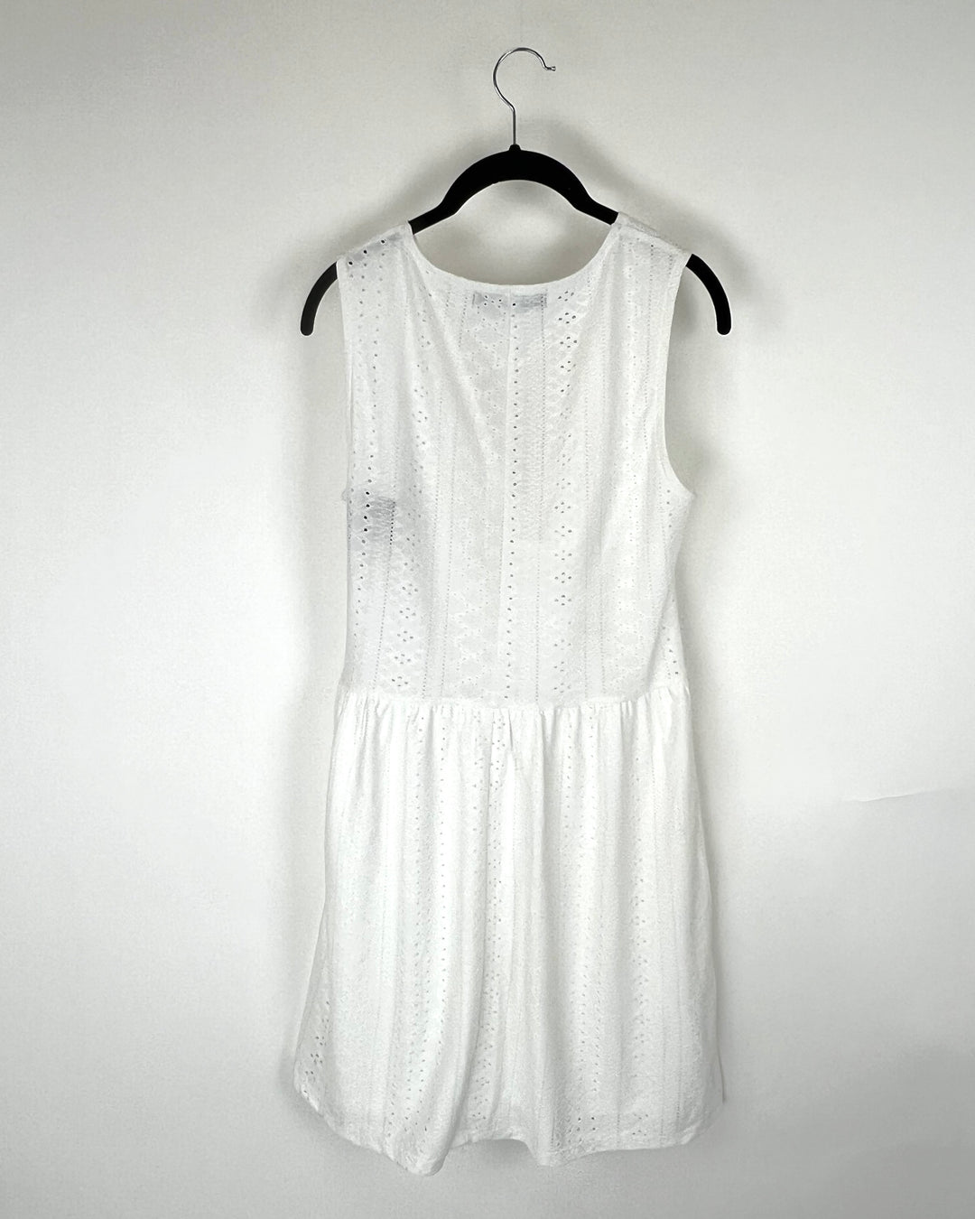 White Eyelet Dress - Medium