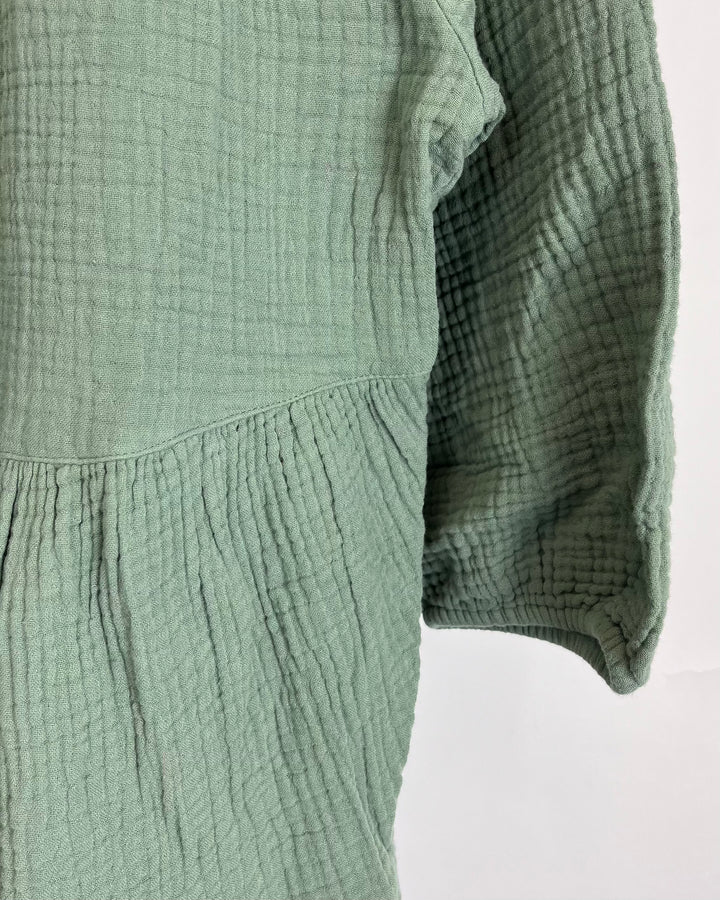 Sage Green Textured Dress - Size 0/2, 4/6, 8/10 and 12/14