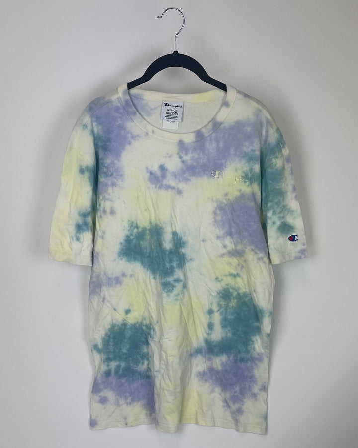 MENS Multicolor Tie-Dye T-Shirt - Medium