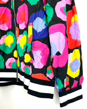 Colorful Abstract Windbreaker Jacket - Large
