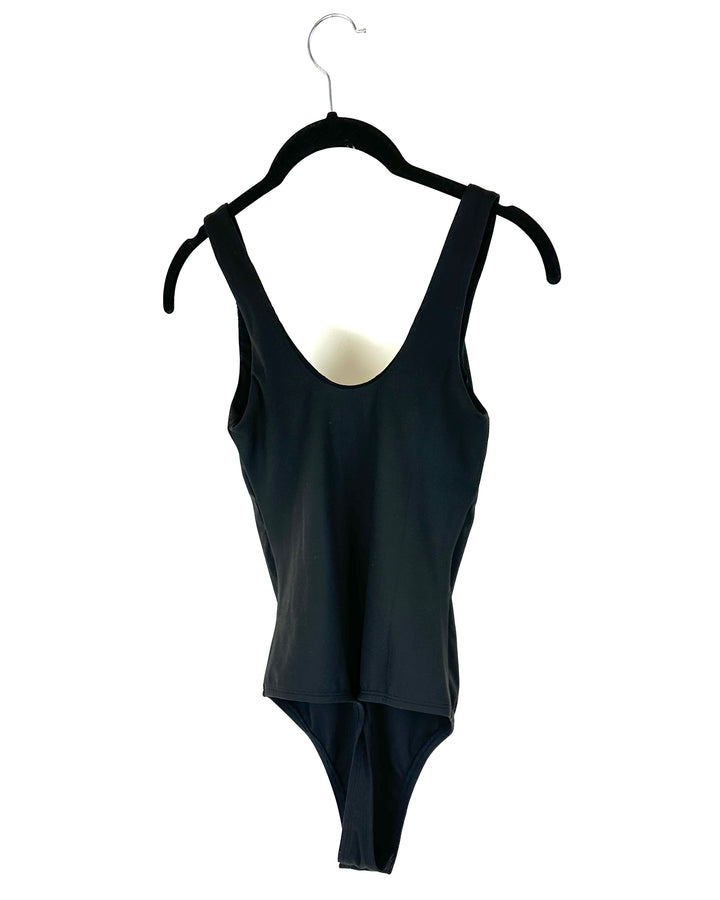 Silver Heart Ring Black Bodysuit - Size 000 - 8