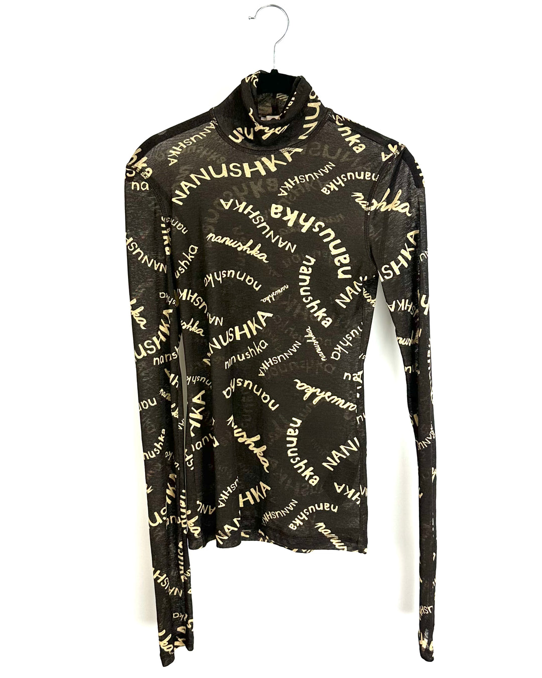 Nanushka Sheer Turtleneck - Size 4/6