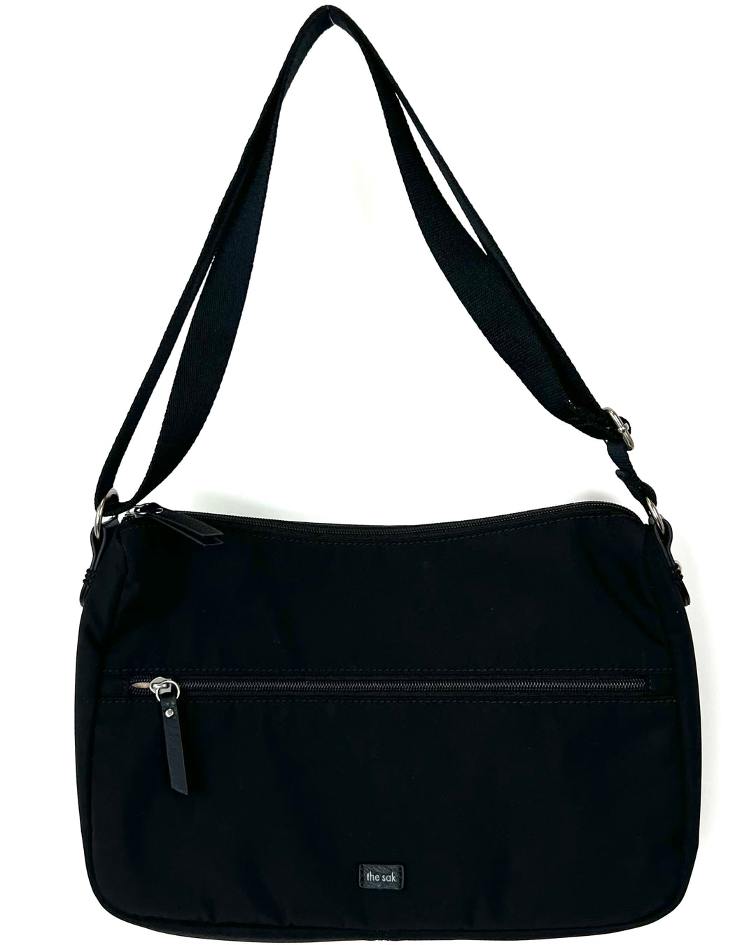 Black Nylon Shoulder Bag