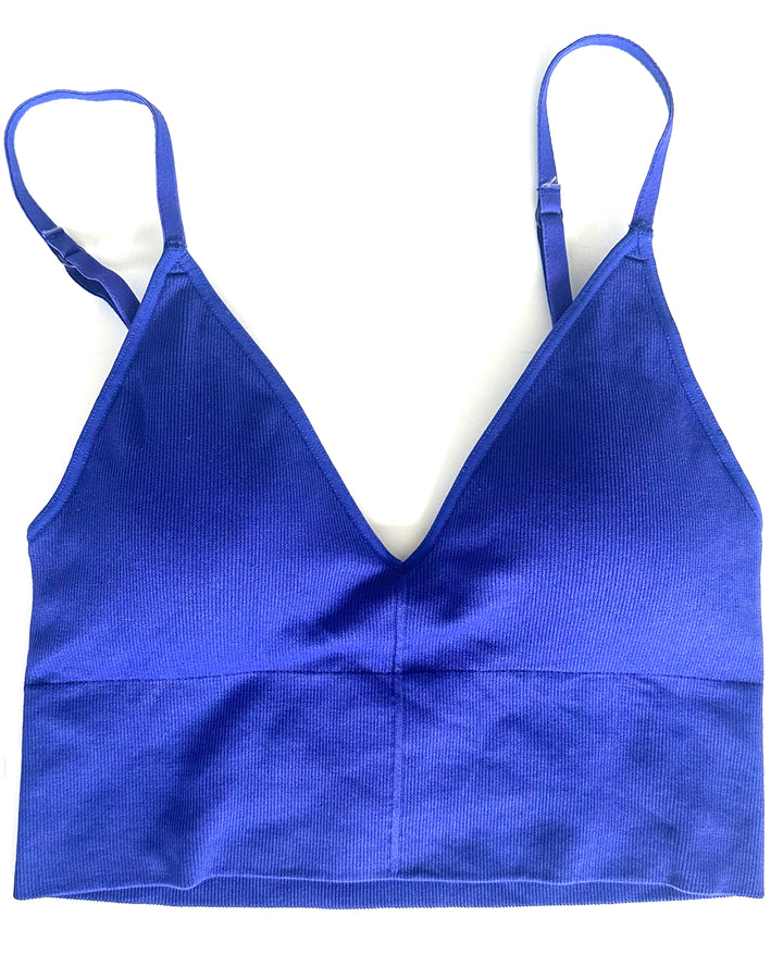 Bright Purple Stretchy Bralette - Small