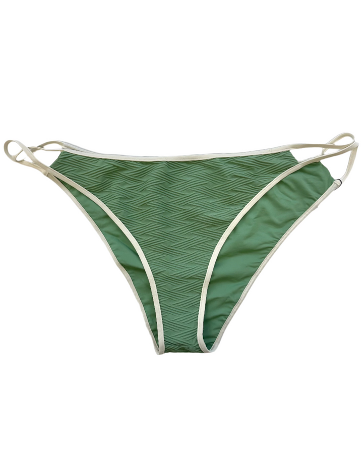 Olive Green Side Cut Out Swim Bottom - Extra Extra Large