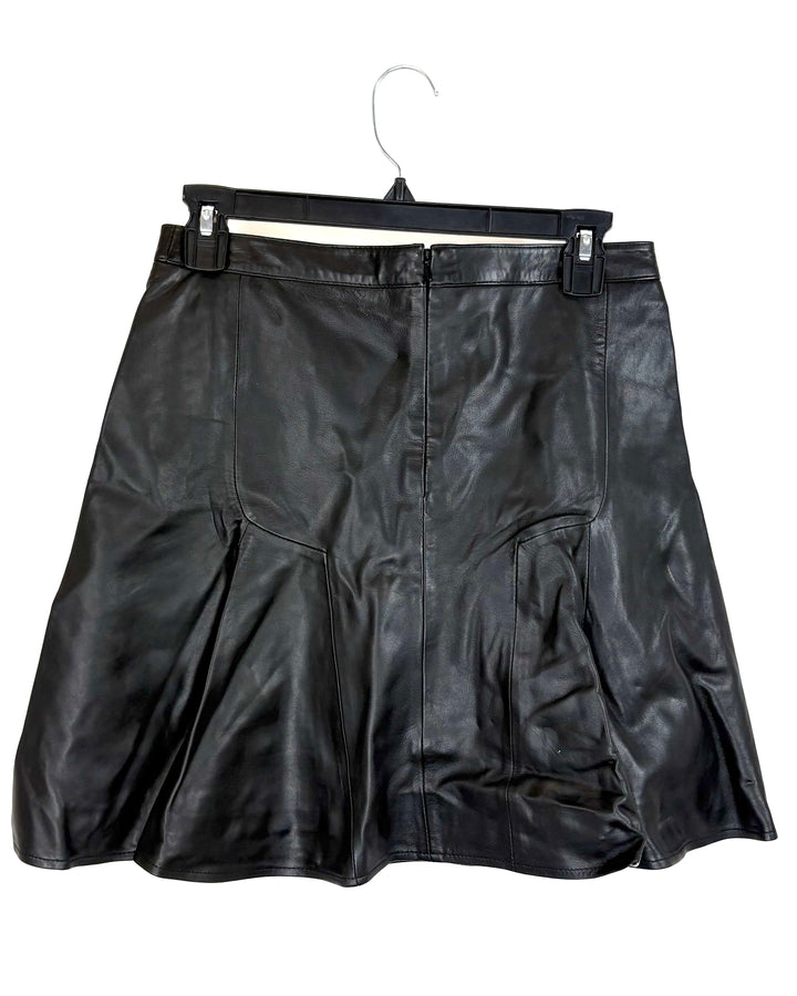 7 For All Mankind Leather Skirt - Size Small