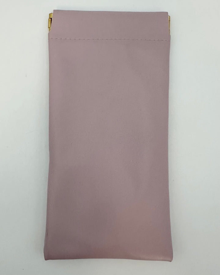 Mauve Soft Sunglass Case