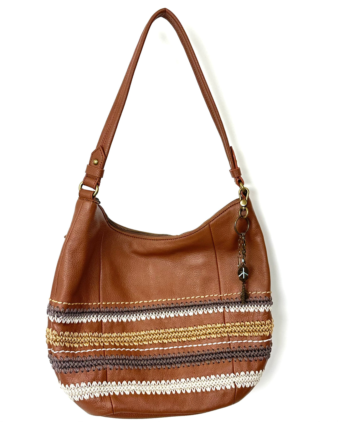 Large Brown Leather Tote Bag
