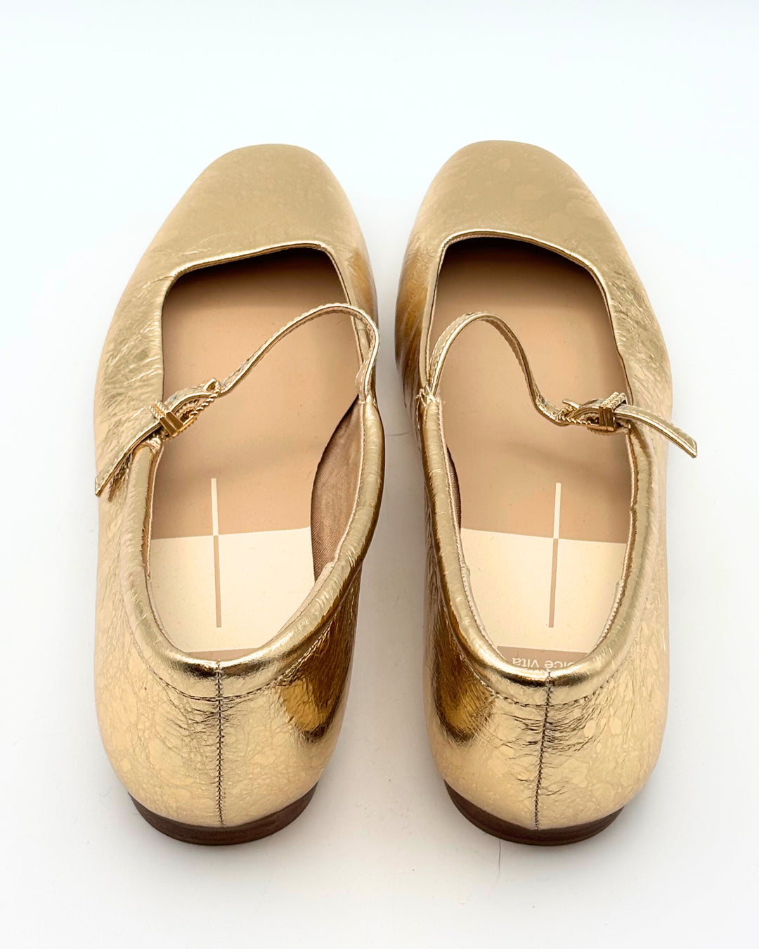 Dolce Vita Gold Flats - Size 8.5