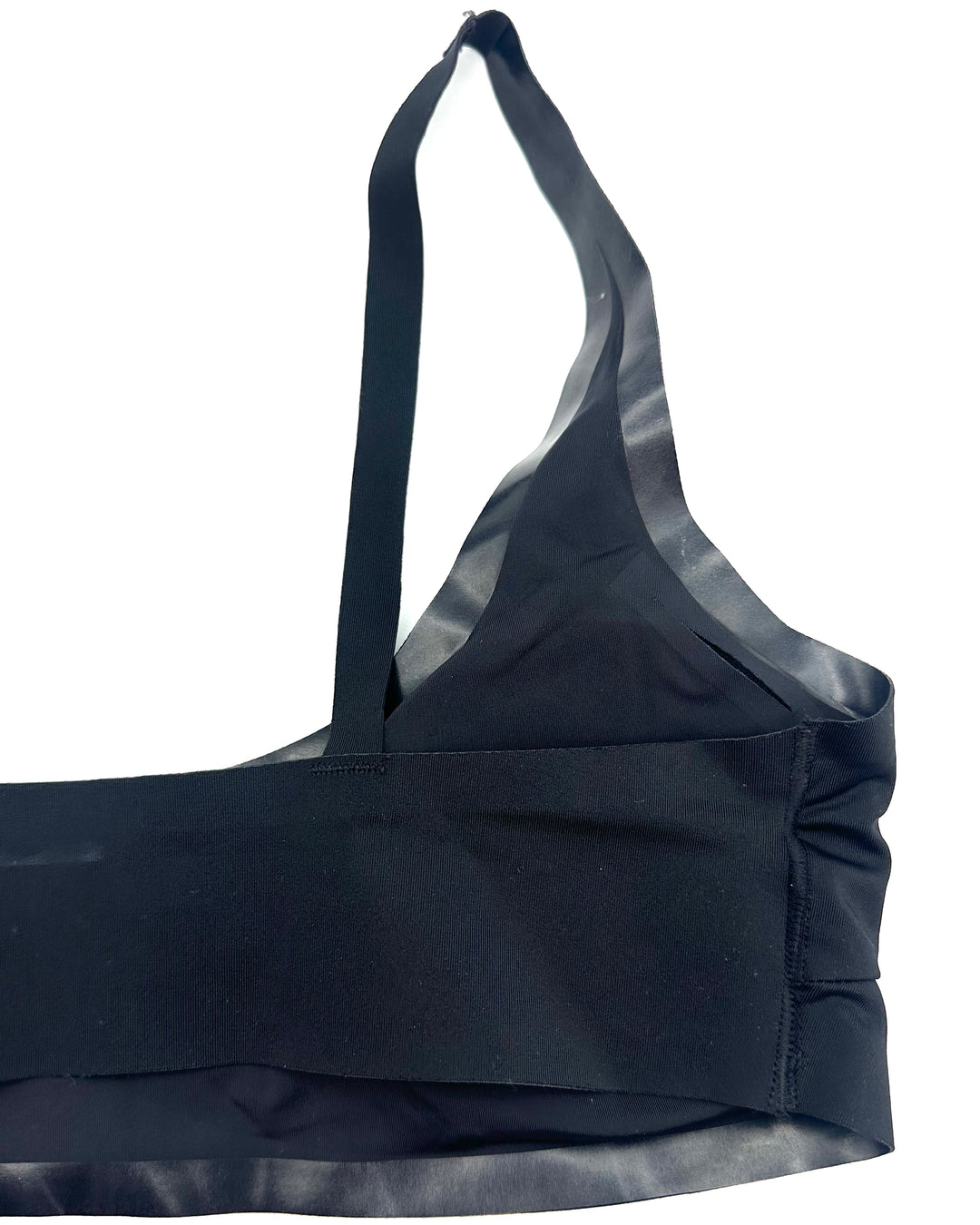 Black Scoop Neck Bikini Top - Extra Small - 4X