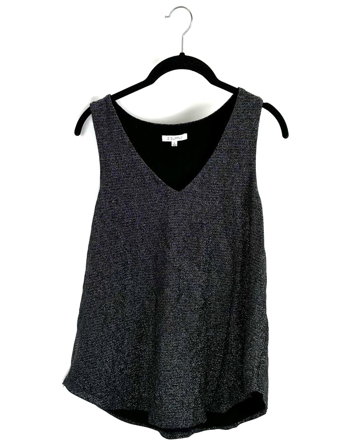 V-Neck Sparkle Top - Size 4/6