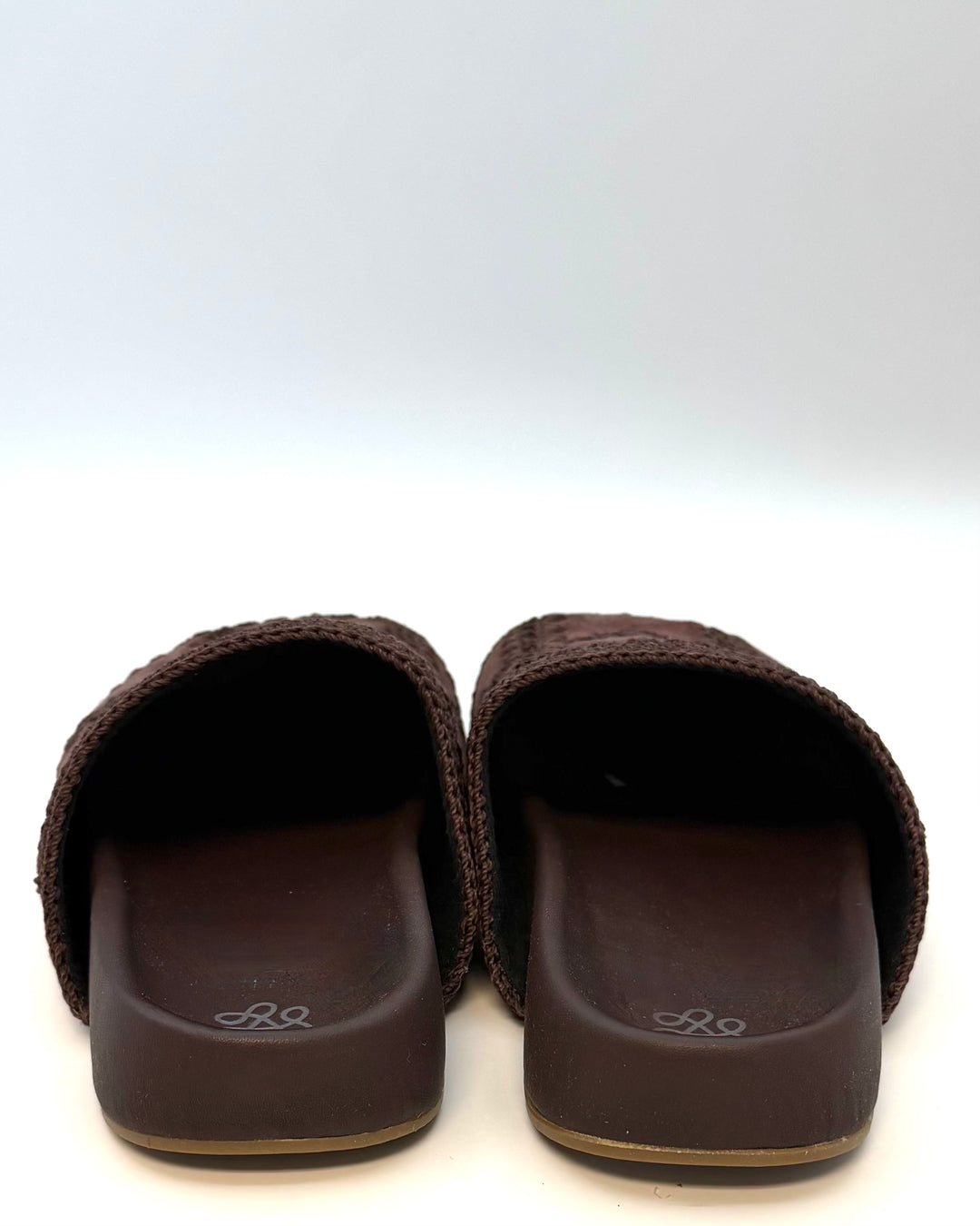 Chocolate Brown Embroidered Clog - Size 6, 8 and 9