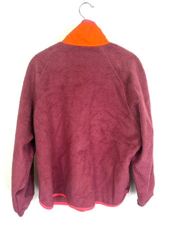 Multicolor Lightweight Fleece Jacket - Size 0/2