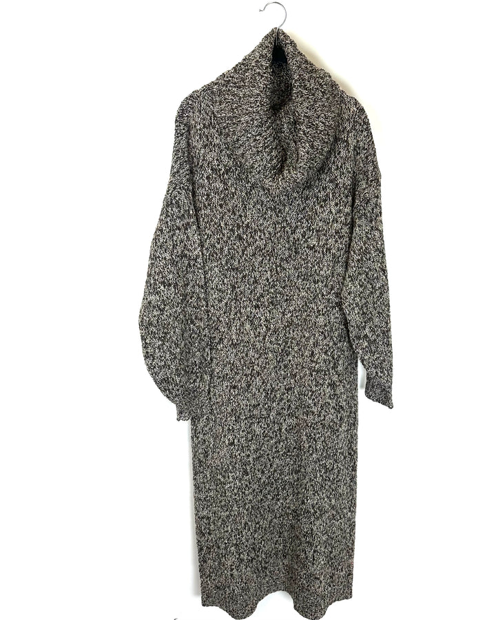 Chunky Turtleneck Knit Dress - Size 6/8