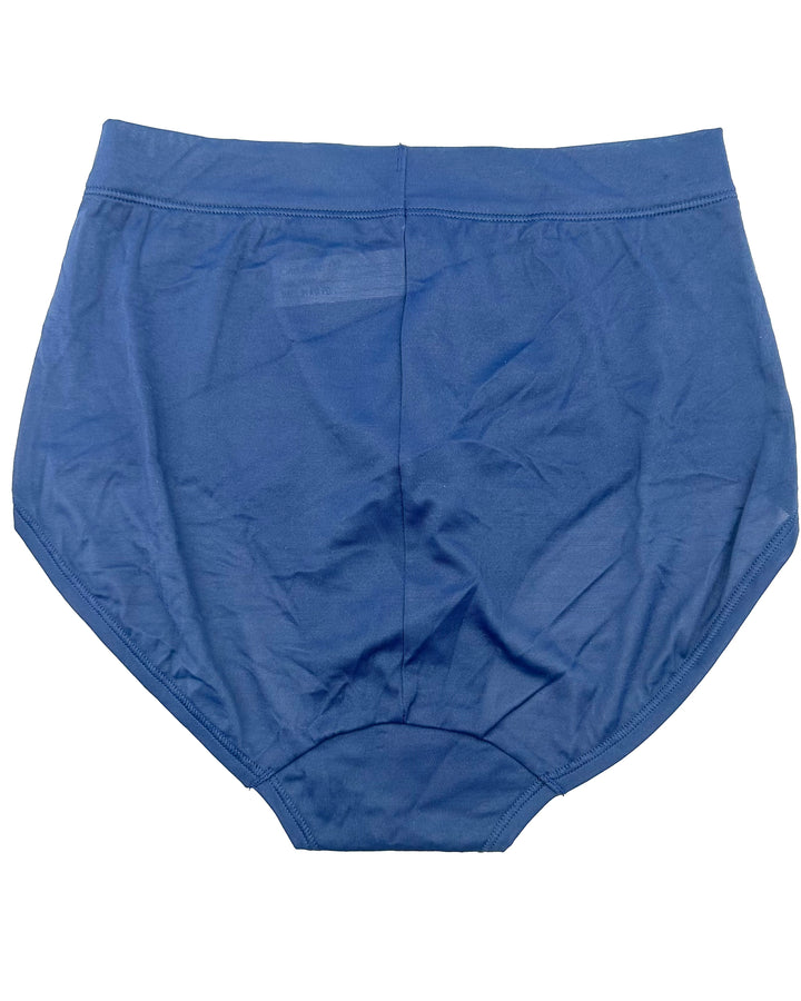 Pink, Tan and Blue High Waist Brief Underwear Pack of 3 - Medium