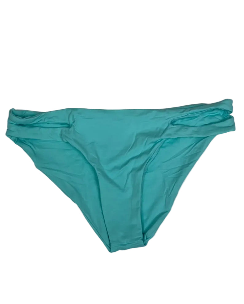 Light Teal Side Cut Out Bikini Bottom - M & XL