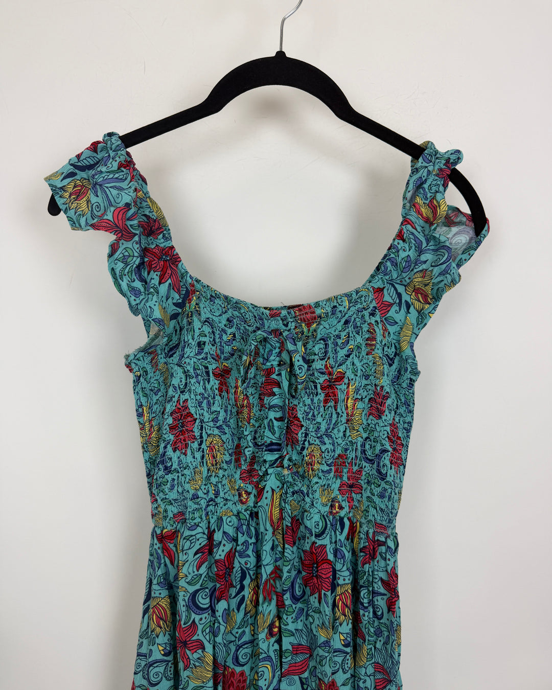 Floral Ruffle Sleeve Dress - Size 0/2 and 4/6