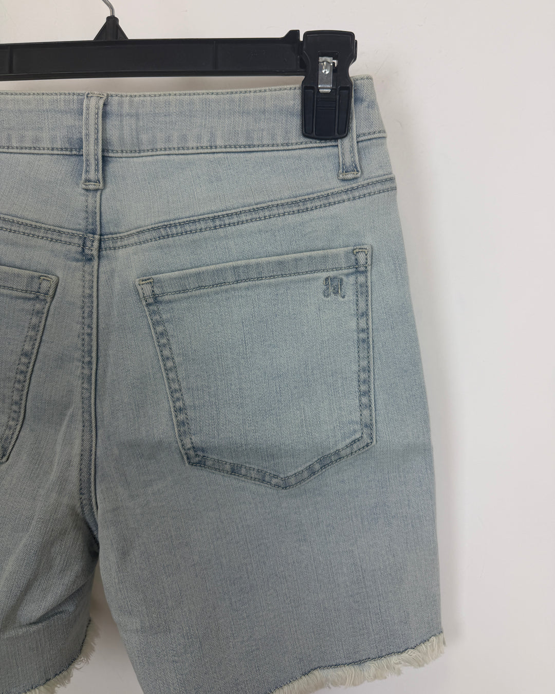 Sunlight Blue Frayed Shorts - Size - and Size 2