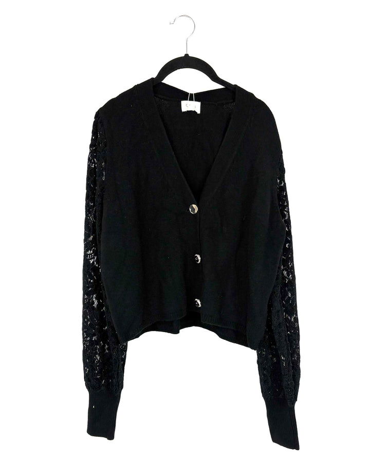 Black Cardigan - Size 0/2 & 6/8