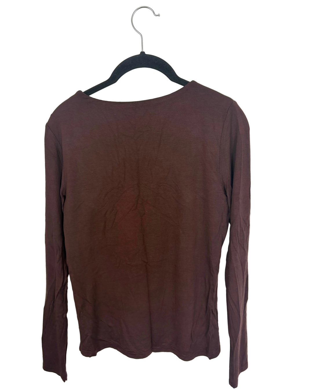 Brown V-Neck Top – Size 2/4