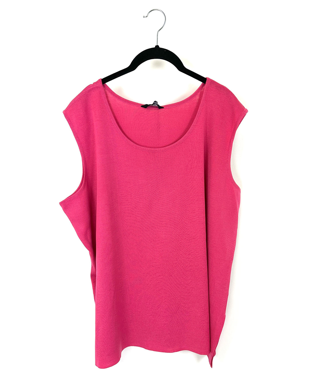 Rose Pink Knit Tank Top - Size 24/26W