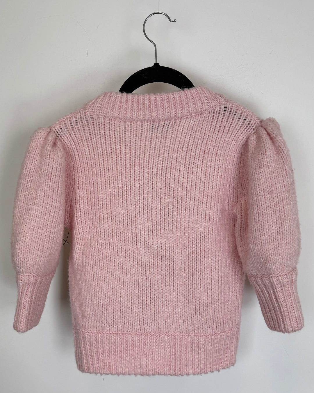 Light Pink Knit Sweater Top - Size 0/2