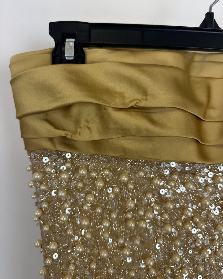 Miss Circle Gold Gown - Small