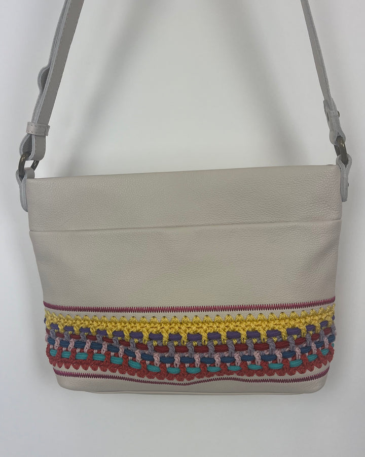 Cream Crossbody Bag