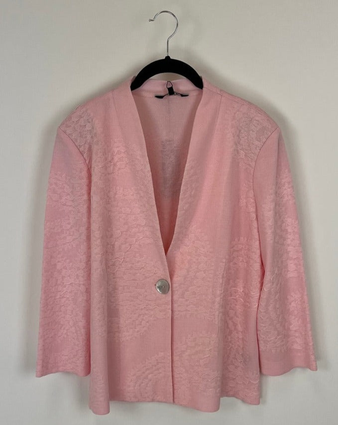 Baby Pink Cardigan - Size 14-16 and 28W-30W