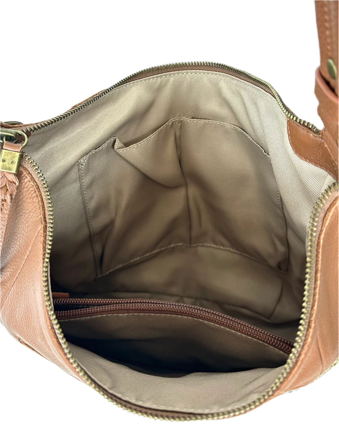 Large Brown Leather Tote Bag