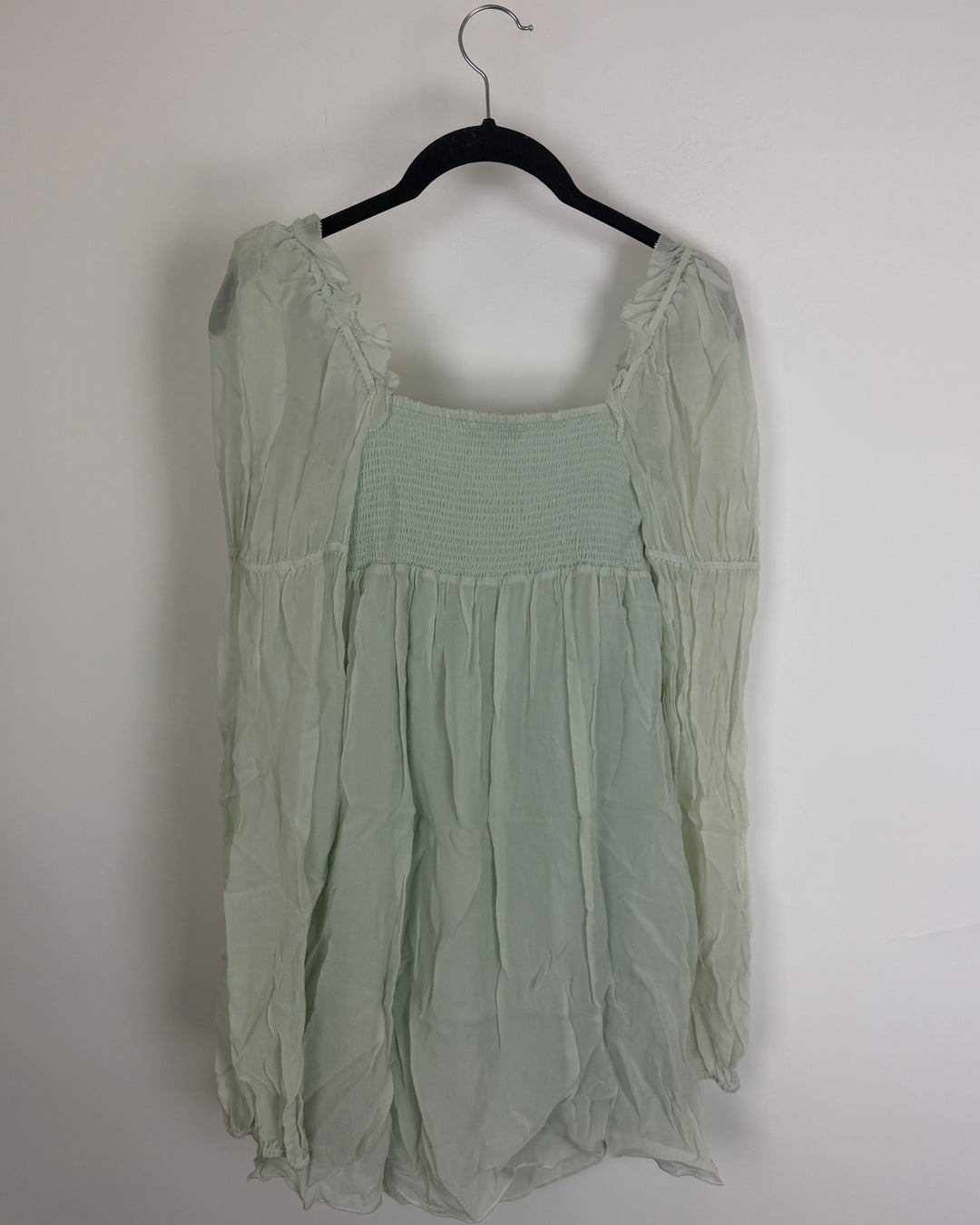 Mint Green Ruffle Tunic - Size 0/2