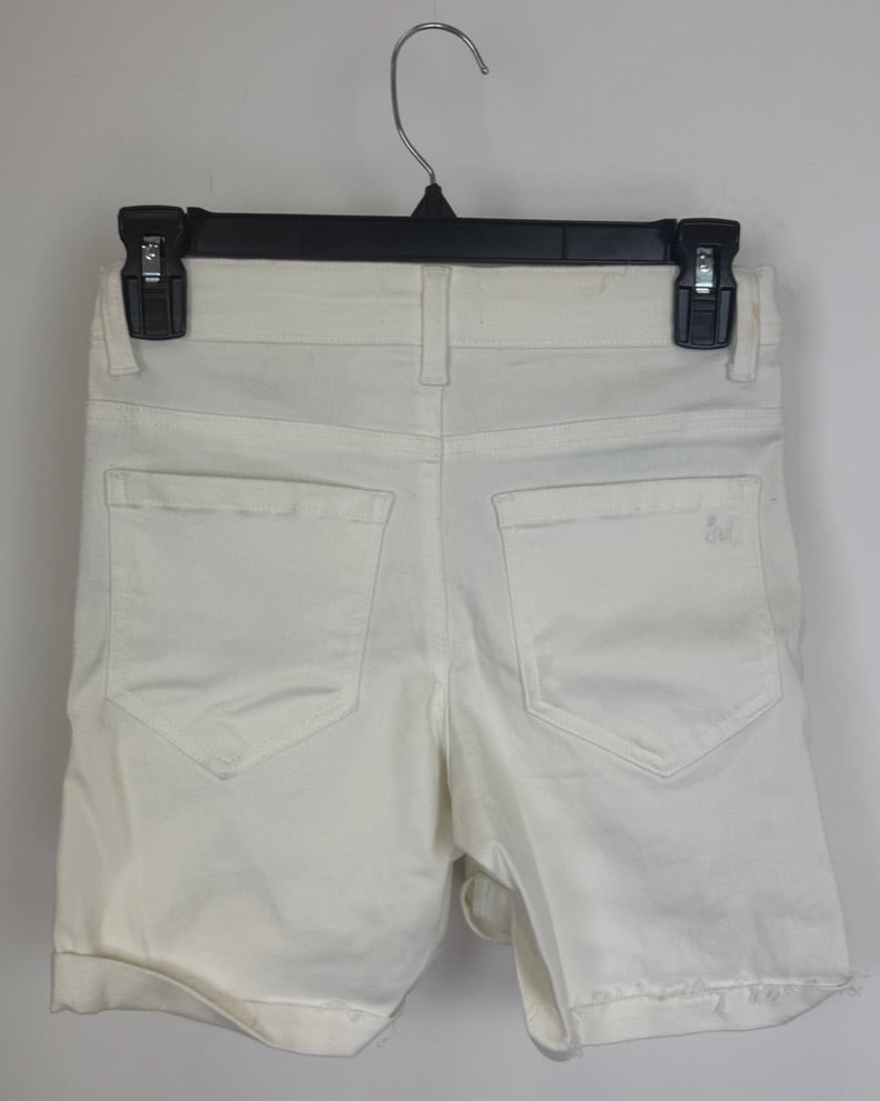 Soft White Denim Short - Size 0/2