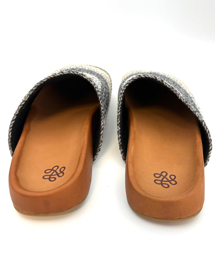 Shades Of Blue Crochet Clogs -  Size 8