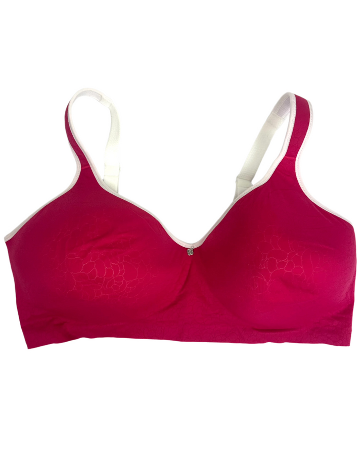 Pink Seamless and Wireless Bra - 42DDD