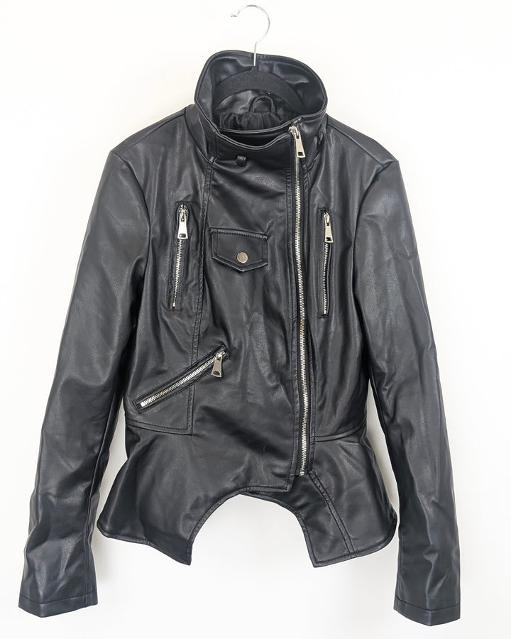 Akira Faux Leather Jacket - Medium