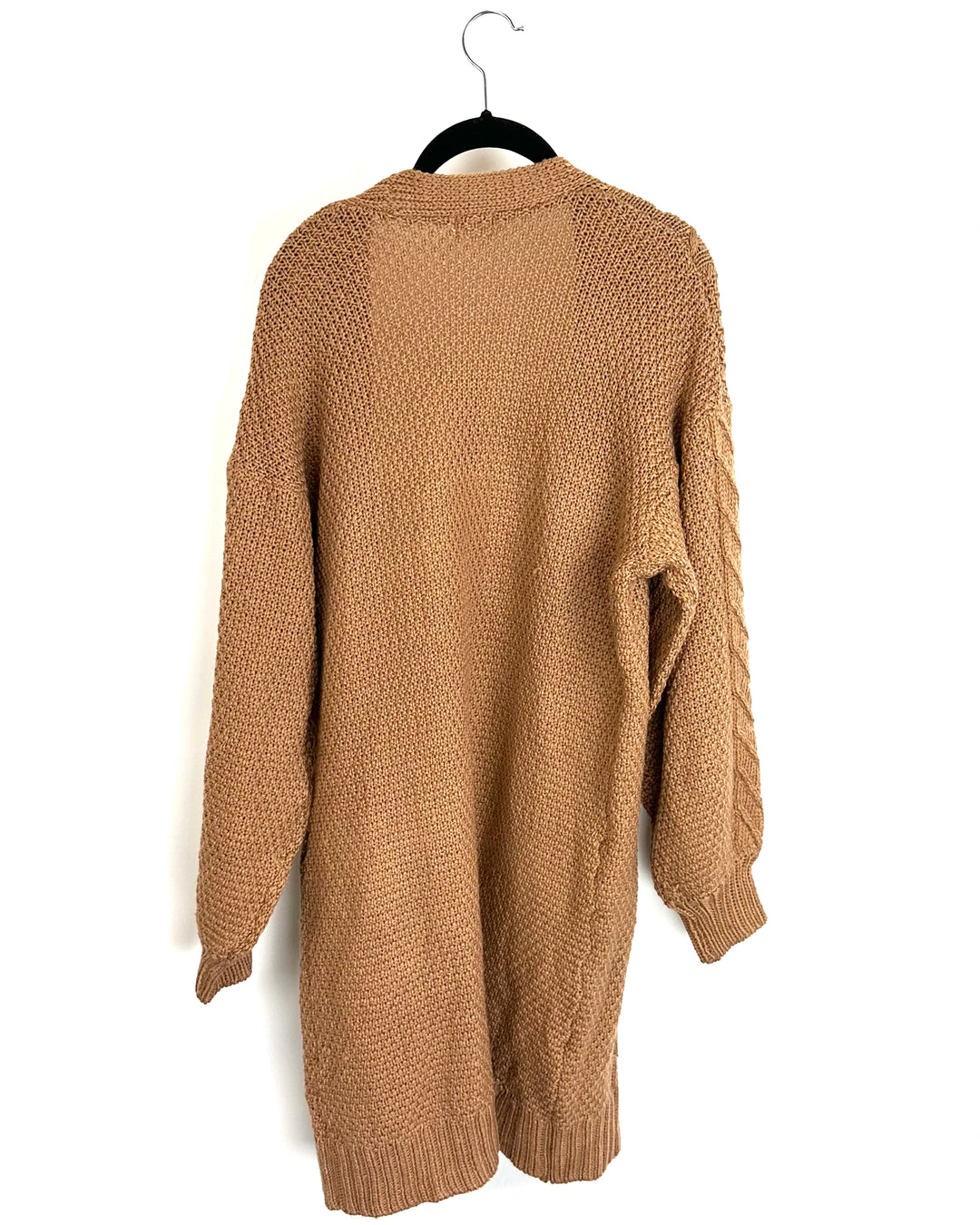 Chestnut Textured Cardigan - Size 6/8