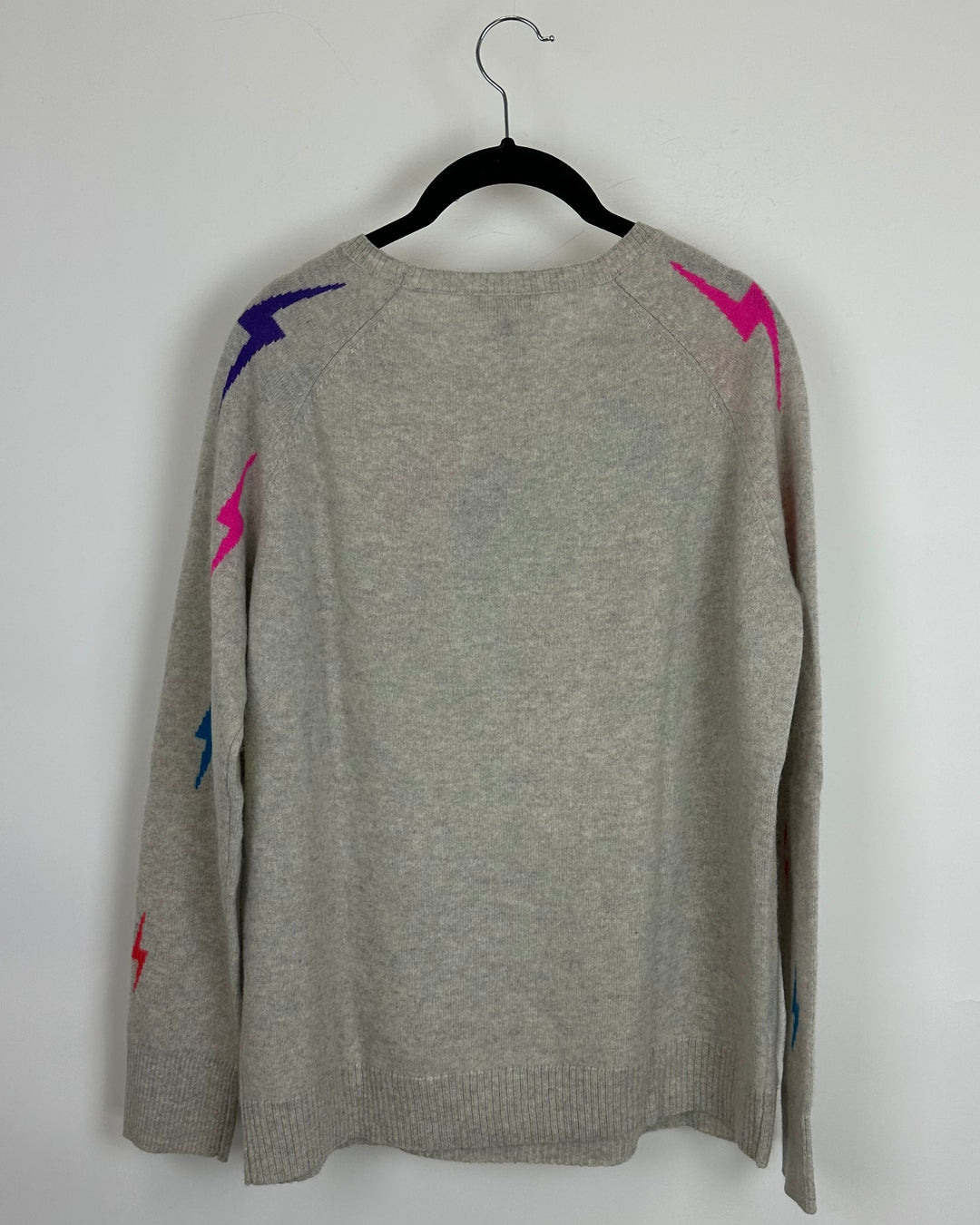 Aqua Cashmere Taupe Sweater - Medium