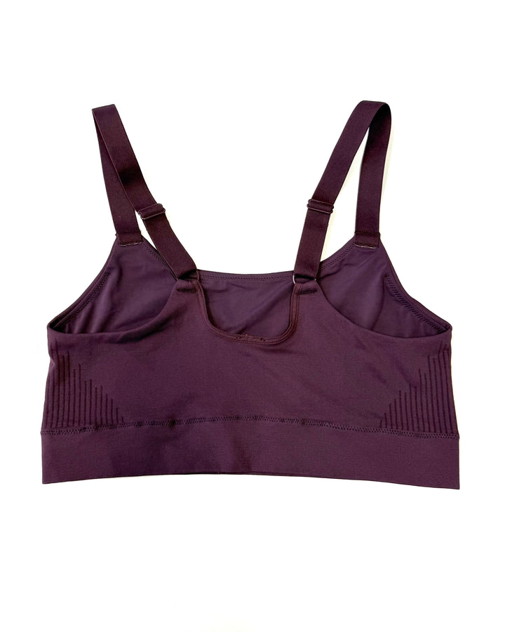 Plum Purple Lounge Bra - Small