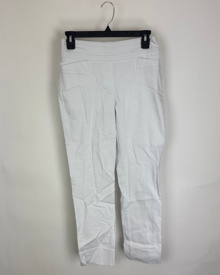White Capri Pants - Size 0 and 4