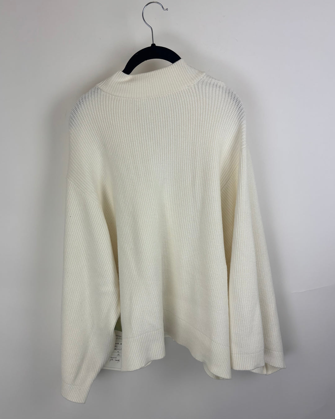 Ivory Dolman Sleeve Cardigan Sweater - Size 8/10