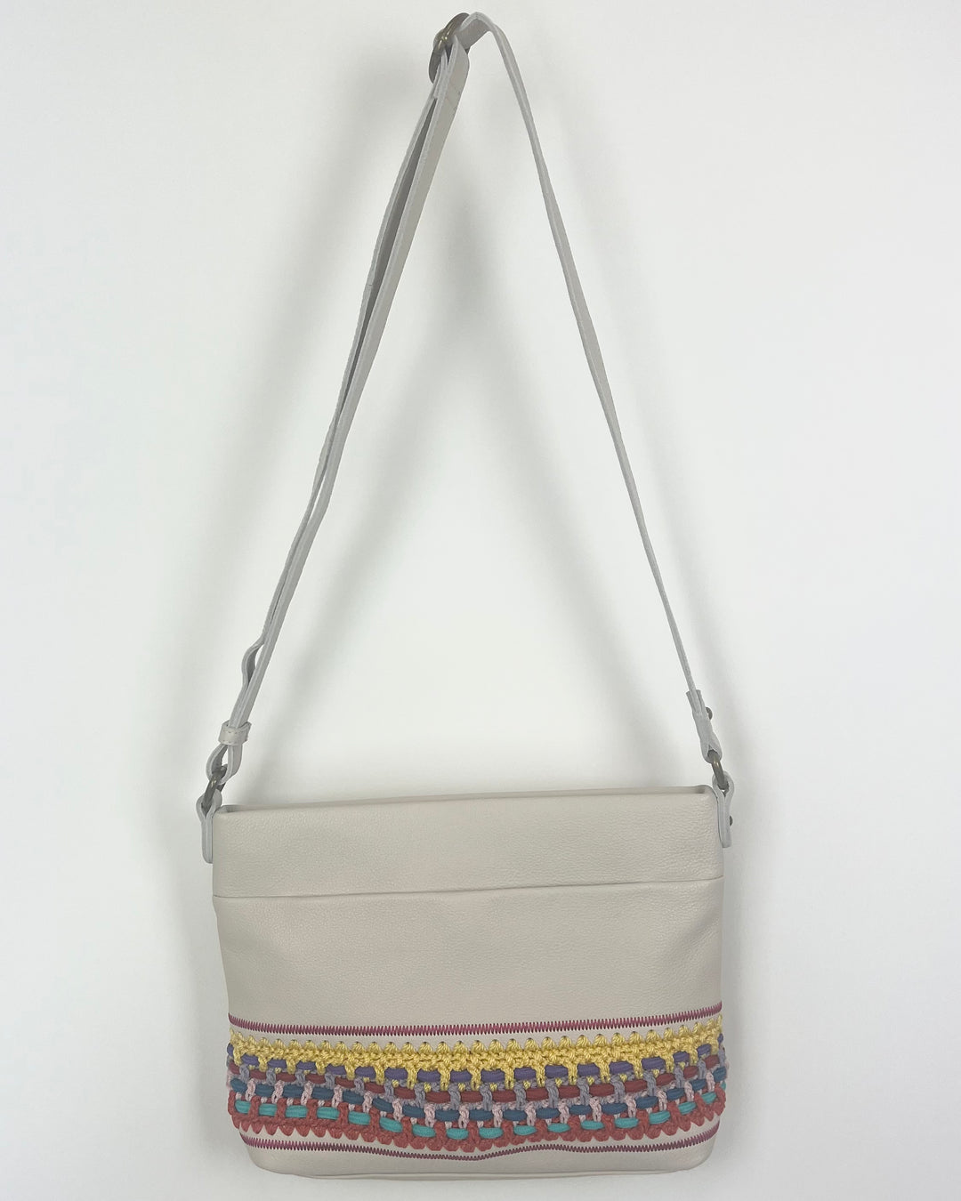 Cream Crossbody Bag
