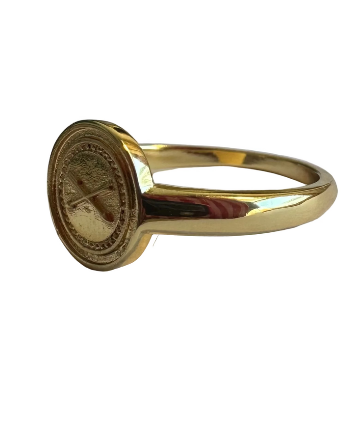 Gold Arrow Ring - Size 7