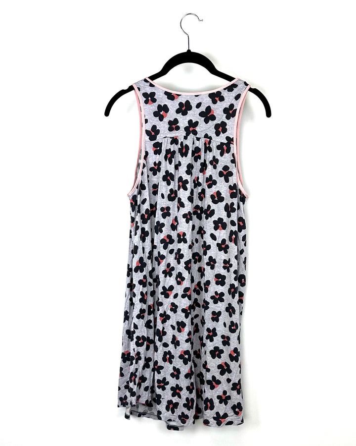 Purple Flower Nightgown - Small