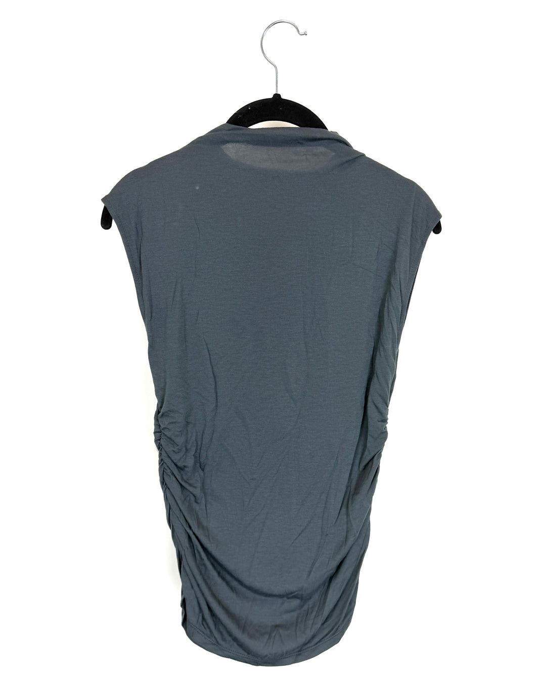 Dark Gray Mock Neck Tank- Size 2/4