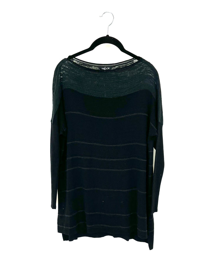 Black Knit Tunic - Size 0