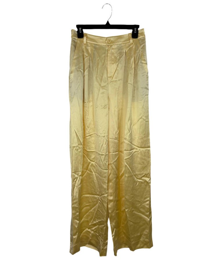 Yellow Wide Leg Pant - Medium, Large & Extra Large
