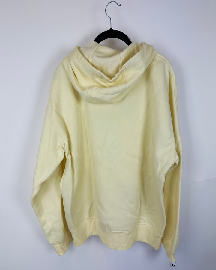 Unisex Pastel Yellow Sweatshirt - Mens Medium / Women Large